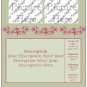 Pink Lilys on Pale Green Ebay, OLA, Overstock Ad Listing Template Html Web Page #103