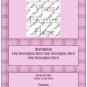 Pink Plaid Pattern Ebay, OLA, Overstock Ad Listing Template Html Web Page #109