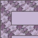 Purple Flower Pattern Ebay, OLA, Overstock Ad Listing Template Html Web Page #111