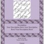 Purple Flower Pattern Ebay, OLA, Overstock Ad Listing Template Html Web Page #111