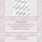 Shabby Lace Ebay, OLA, Overstock Ad Listing Template Html Web Page #113