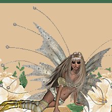 White and Gold Fairy Ebay, OLA, Overstock Ad Listing Template Html Web Page #123