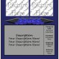 Blue Shiny Roses Ebay, OLA, Overstock Ad Listing Template Html Web Page #126