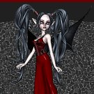 Dark Gothic Fairy in Red Ebay, OLA, Overstock Ad Listing Template Html Web Page #130