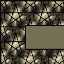 Gold and Black Pentagram Ebay, OLA, Overstock Ad Listing Template Html Web Page #131