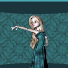 Girl in Formal Green Dress Ebay, OLA, Overstock Ad Listing Template Html Web Page #132