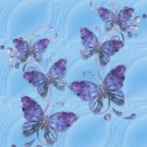 Blue Butterflys eCrator Store Logo Set Web Set OOAK #E01