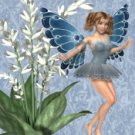 Blue Butterfly Fairy eCrator Store Logo Set Web Set OOAK #E09