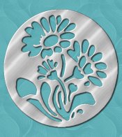 Aqua Flower eCrator Store Logo Set Web Set OOAK #E10