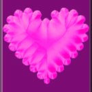 Pink Heart on Purple eCrator Store Logo Set Web Set OOAK #E14