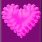 Pink Heart on Purple eCrator Store Logo Set Web Set OOAK #E14