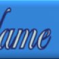 Blue Roses on Blue eCrator Store Logo Set Web Set OOAK #E19
