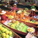 Floating Market Postcard