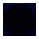 Blue Pentacle Alter Tile (#BPT91)
