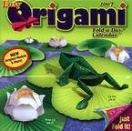 EASY ORIGAMI FOLD A DAY 2007 DESK CALENDAR-FREE SHIPPING