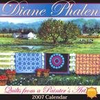 QUILTS FROM A PAINTERS ART 2007 WALL CALENDAR