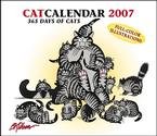 B.KLIBAN 2007 CAT DESK CALENDAR
