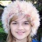 Handmade Crochet Hat & Scarf Set, Sedona Champagne