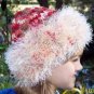 Handmade Crochet Hat & Scarf Set, Sedona Champagne