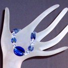 Sapphire Blues - Hand Crafted Bracelet