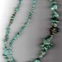 Turquoise Slab Necklace- Handmade