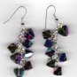 Fire Polished Crystal Dangle Earrings