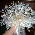 250 Swarovski Crystal Bouquet and Boutonniere