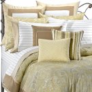 NAUTICA__Bell Island__Yellow Paisley __8 Piece QUEEN COMFORTER SET__New
