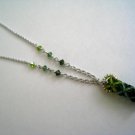Green Swarovski Gradation Necklace