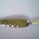 Chartreuse with Splatter Purple