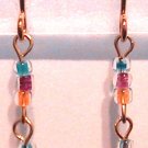 Multi Colored Pierced Earrings