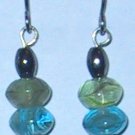 Hematite Pierced Earrings