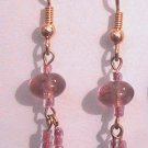 Purple Pierced Earrings