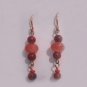 Dangling RED 2 Pierced Earrings