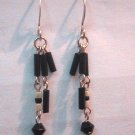 Black & White Pierced Earrings