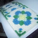 Plastic Canvas Flower Coaster