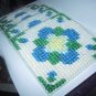Plastic Canvas Flower Coaster