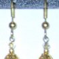 Amber Clip-On Earrings