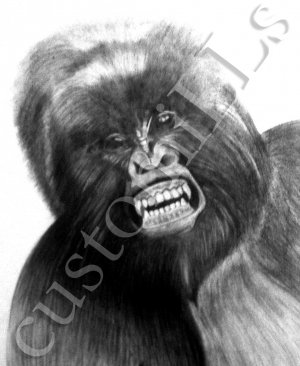 Gorilla Grill - 18 x 24 Poster L