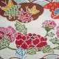 Japanese paper/Washi – Chirimen Katazome-shi with Seasonal Flowers Motifs