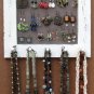 Cream Shabby Chic Jewelry Display Rack