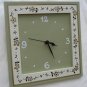 Hand Painted Wooden Wall Clock
