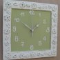 Cream Shabby Chic Wall Clock