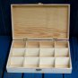 Tea box cream shabby chic / Tea bag box