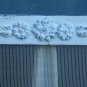 Earring Holder On A Stand / Light Blue Shabby Chic / 25 - 40 Earrings