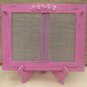 Earring Holder On A Stand / Royal Fuchsia Shabby Chic / 25 - 40 Earrings / 6-10 Necklaces