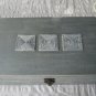 Tea box Silver Shabby Chic Home Decor / Tea bag box, wooden tea box