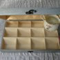 Tea box Silver Shabby Chic Home Decor / Tea bag box, wooden tea box
