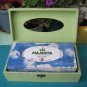 Green Tissue box, Shabby Chic wooden tissue box cover