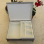 Grey Shabby Chic Home Decor Wooden Jewelry Box, jewellry box, jewelry diplay